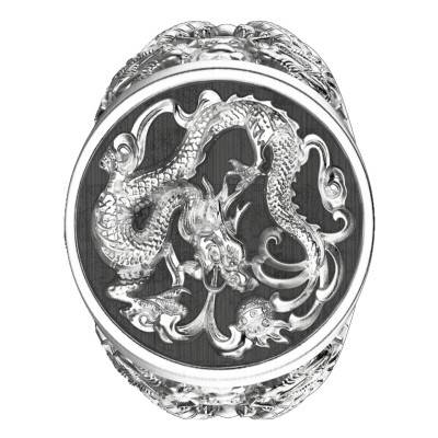 925 Silver Band Ring - EXA193 - Zancan