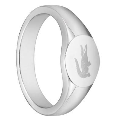 Arthor Oval Crocodile Ring - 2040301G - Lacoste