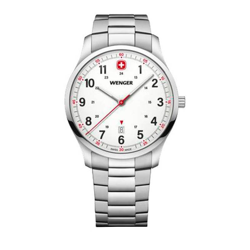 City Sport 42mm Watch 01.1441.133 - Wenger