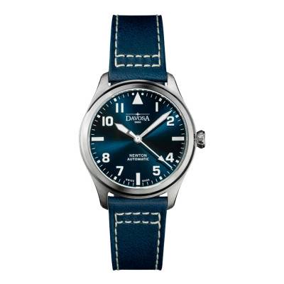 Blue Newton Pilot Automatic Watch - Davosa
