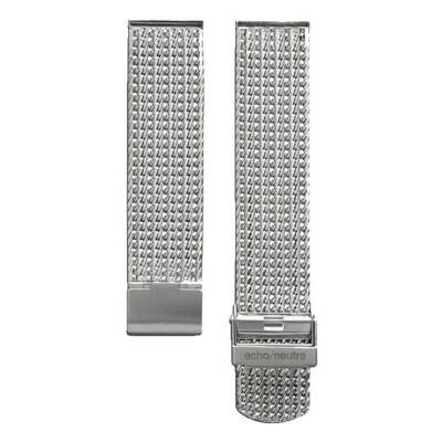 Grey Milanese Mesh Watch Strap - 20 mm Lug Width - Echo/Neutra