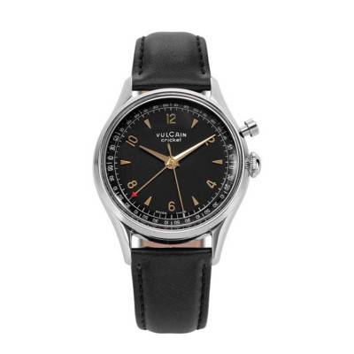 Vulcain Cricket Tradition Black Gold Watch 100169A06.BAC301 - Vulcain