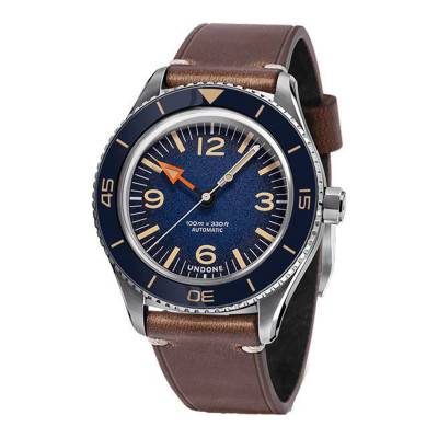 Montre Basecamp Classic Blue Auto Homme - Undone