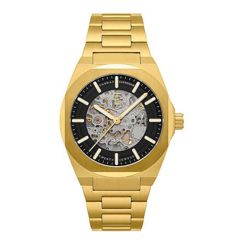 Thomas Earnshaw Fowler Skeleton Automatic Gold-Tone ES-8263-AA Watch - Thomas Earnshaw
