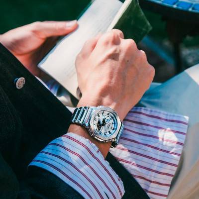 Montre Capsule Fine Metallic GM-2100YM-8AER - Casio G-Shock