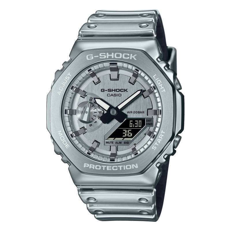 GM-2100YM-8AER Capsule Fine Metallic Wall Clock - Casio G-Shock