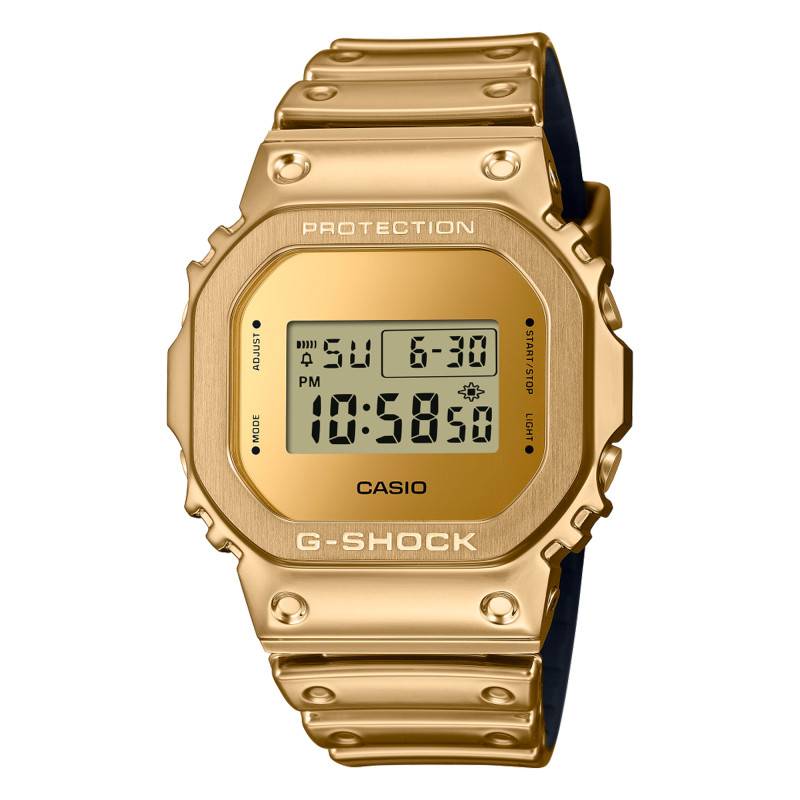 GM-5600YMG-9ER Capsule Fine Metallic Wall Clock - Casio G-Shock