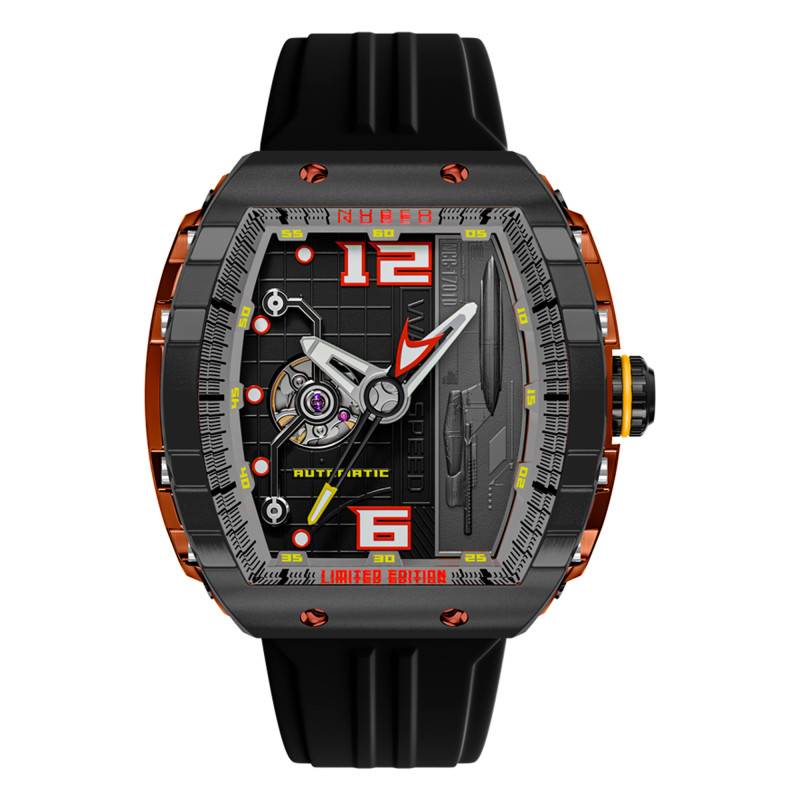 Riker Black Limited Edition Magellan Automatic Star Trek Warp Speed Watch NB-6106-04 - Nubeo