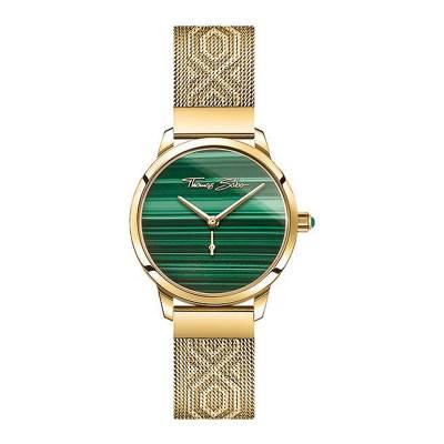 Gold Garden Spirit Malachite Watch WA0365-264-211 - Thomas Sabo