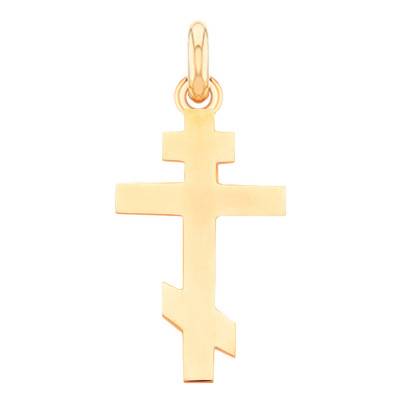 Croix Orthodoxe Or Jaune 750 - Becker