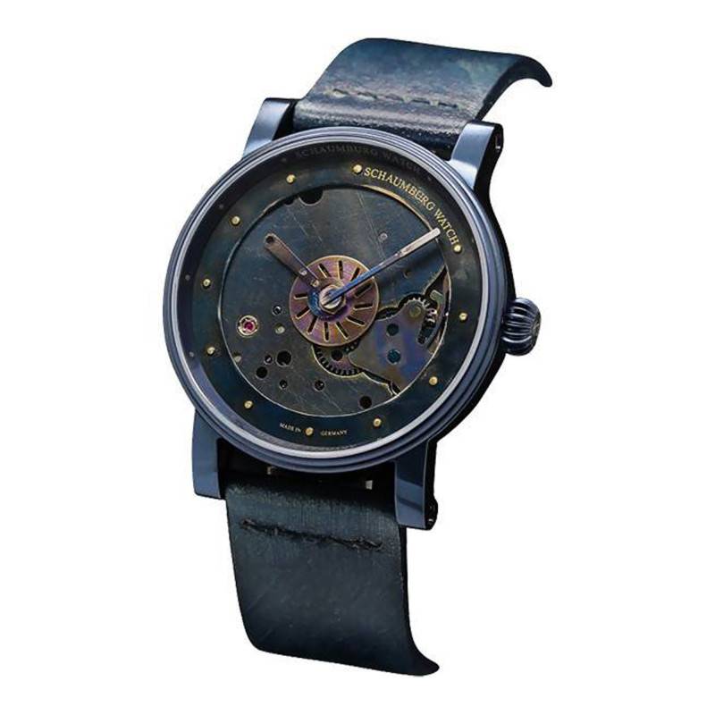 Schaumburg Watch SteamPunk II Blue 1007 - Schaumburg Watch