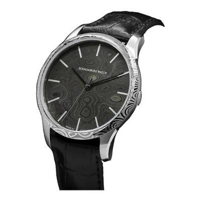 Montre Gnomonik Damast effet bois - Schaumburg Watch