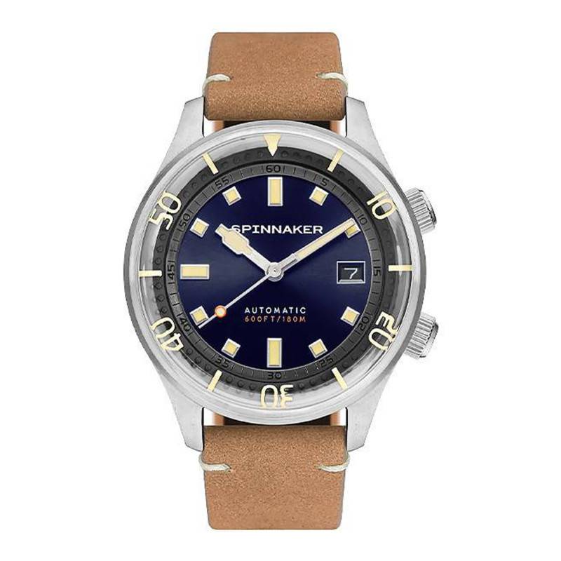 Brown Leather Bradner Watch SP-5062-05 - Spinnaker