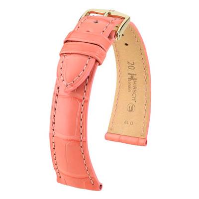Hirsch London Matte Bright Pink Watch Strap 0420725 - Hirsch