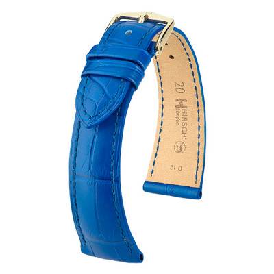 London Matte Royal Blue Watch Strap 0420785 - Hirsch