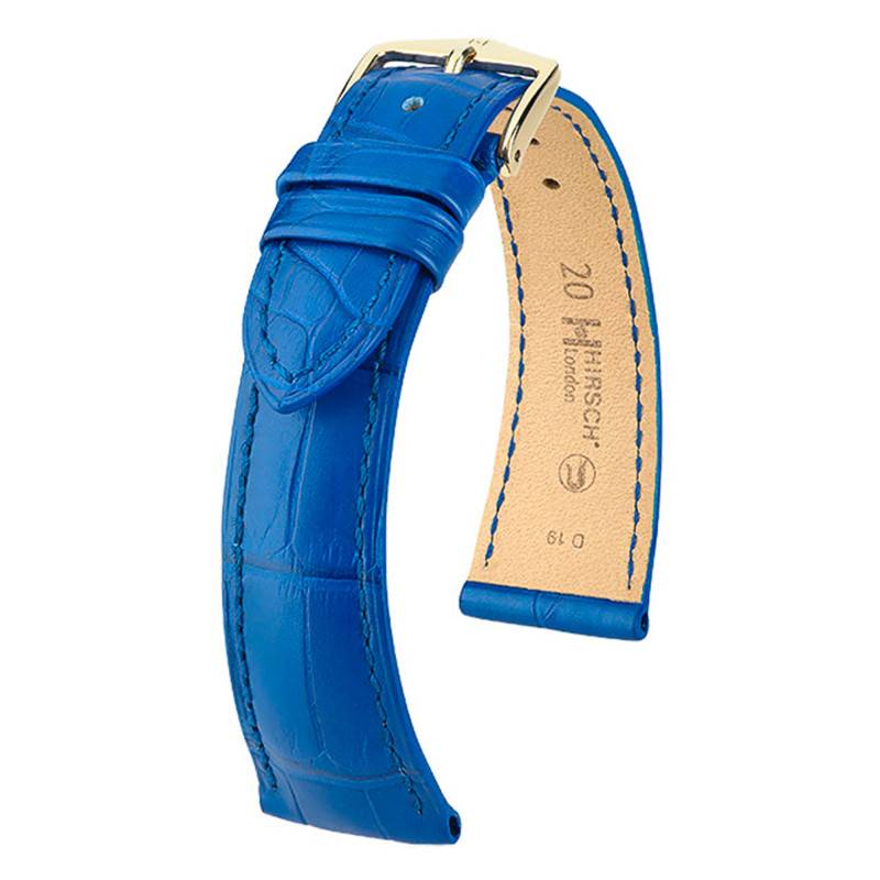 London Matte Royal Blue Watch Strap 0420785 - Hirsch