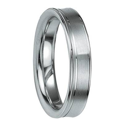 925 Silver Concave Comfort Lindosos Wedding Ring - Breuning