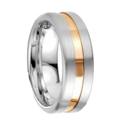 Alliance Vargeria en Argent Plaqué Or - Breuning
