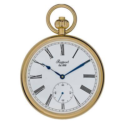 Dark Gold Open-Faced Pocket Watch PW94 - Rapport London
