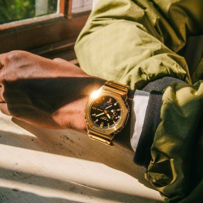 Montre Capsule Fine Metallic GM-2100YMG-9AER - Casio G-Shock