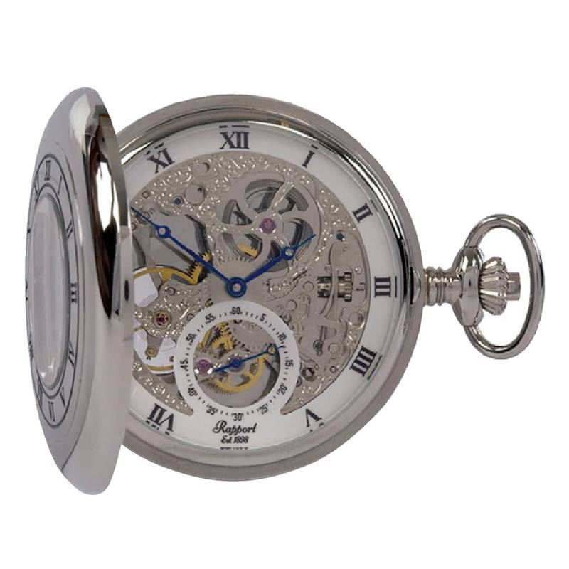Half Hunter Mechanical Pocket Watch PW45 - Rapport London