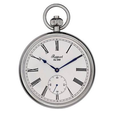 Montre à gousset Open-Faced gris PW95 - Rapport London
