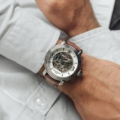 Montre Longcase Grande Skeleton Automatic ES-8011-01 - Thomas Earnshaw