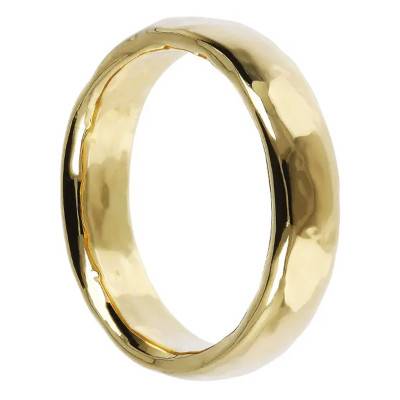 Yellow 18K Gold-Plated Etruscan Faith Mirage Ring - Etrusca Gioielli