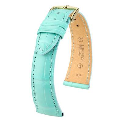 Bracelet de montre London Bleu Pastel Mat 040781 - Hirsch