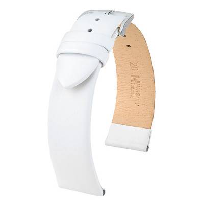 Toronto White Watch Strap 0370200 - Hirsch