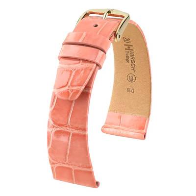 Bracelet Cuir Prestige Rose 022 07 23 - Hirsch