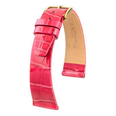 Rose Tourmaline Prestige Leather Watch Strap 022 07 24 - Hirsch