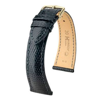 Bracelet de montre London Noir 0426650 - Hirsch