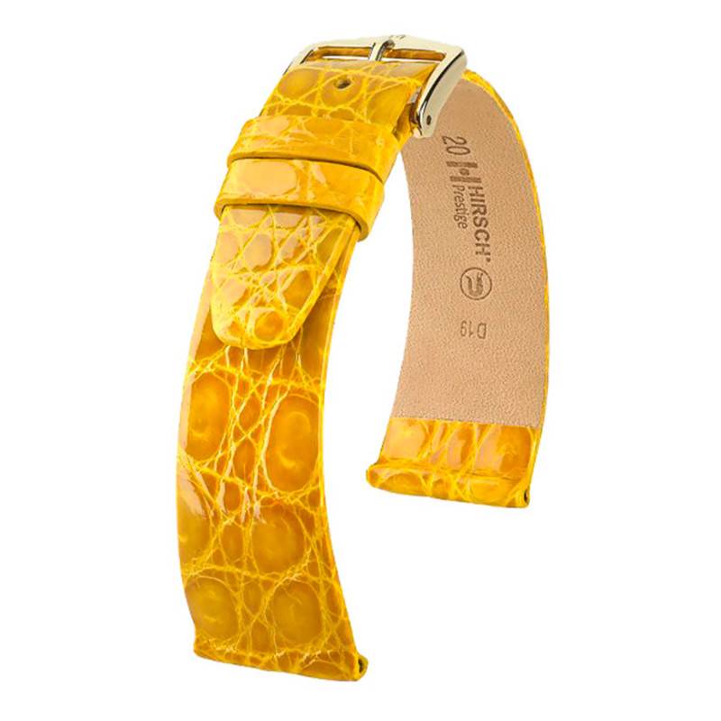 Prestige Yellow Watch Strap 0220872 - Hirsch