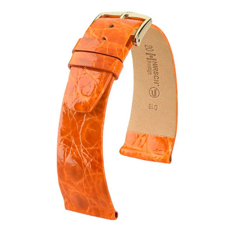 Prestige Orange Watch Strap 0220876 - Hirsch