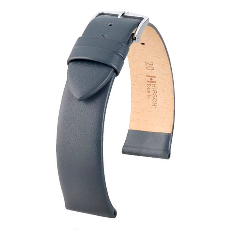 Toronto Grey Watch Strap 0370230 - Hirsch