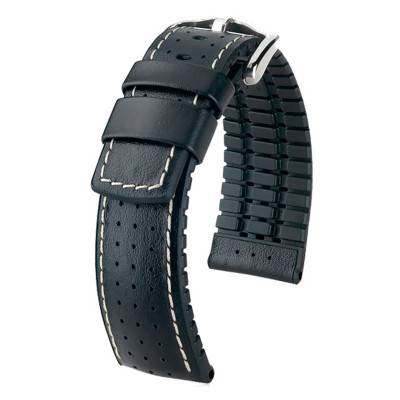 Bracelet de montre Tiger Noir 091 50 75 0 50 - Hirsch