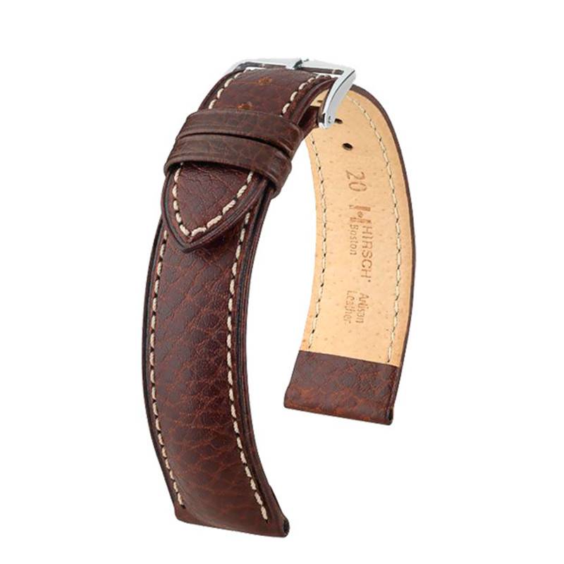 Hirsch Boston Brown Watch Strap 01302110 - Hirsch
