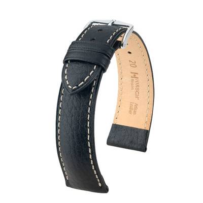 Bracelet de montre Boston Noir 01302150 - Hirsch