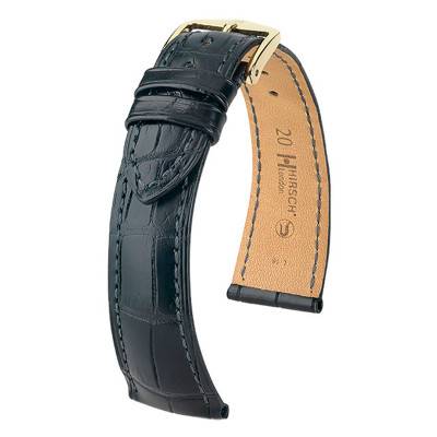 Bracelet de montre London Noir Mat 04207159 - Hirsch
