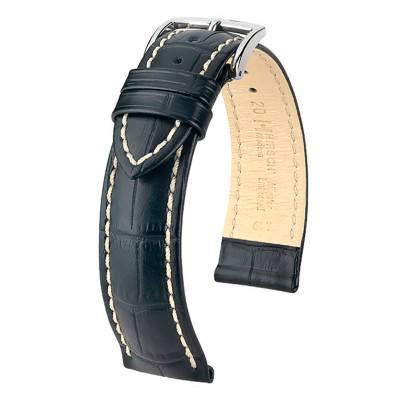 Modena Black Watch Strap 10302850 - Hirsch