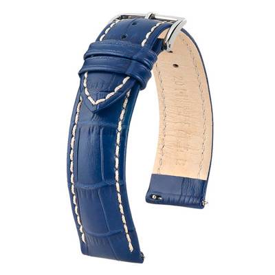 Modena Blue Watch Strap 10302880 - Hirsch