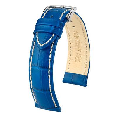 Royal Blue Modena Watch Strap 10302885 - Hirsch