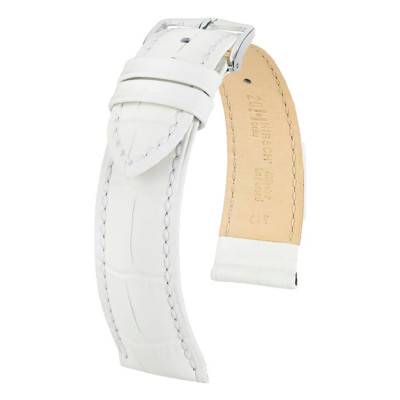 Bracelet de montre Duke Blanc 01028101 - Hirsch