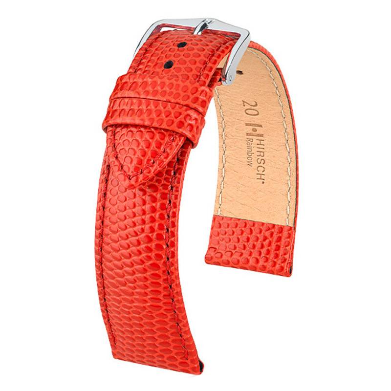Hirsch Rainbow Red Watch Strap 12322620 - Hirsch