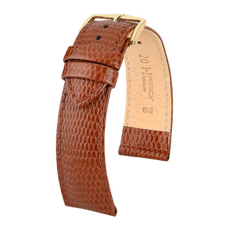 Golden Brown Rainbow Watch Strap 12302670 - Hirsch