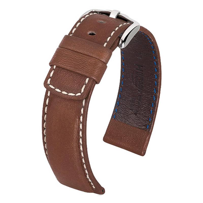 Mariner Brown Watch Strap 14502110 - Hirsch