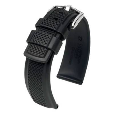 Accent Black 40478850 Watch Strap - Hirsch
