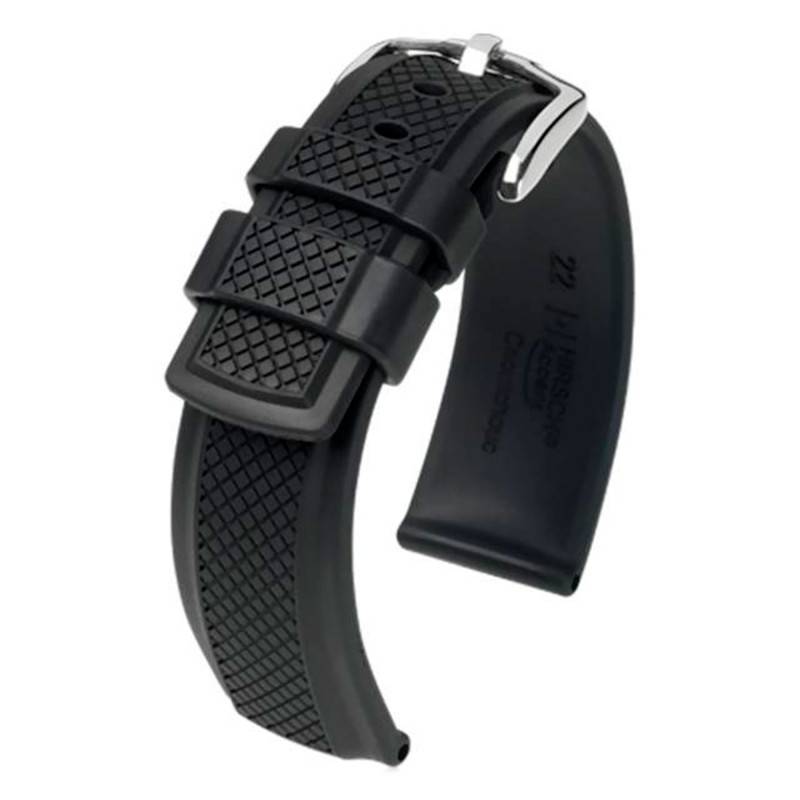 Accent Black 40478850 Watch Strap - Hirsch