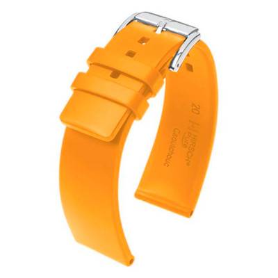 Pure Orange Watch Strap 40538876 - Hirsch